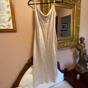 Express champagne dress